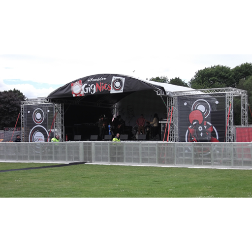 Arc Stage 3 hire with branding